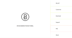 Desktop Screenshot of bitcoinsymbol.org